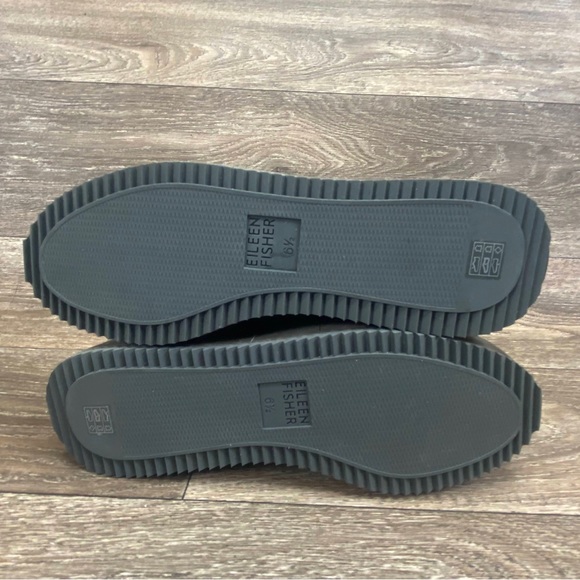 Eileen Fisher Max Platform Loafers Slip On Gray Women's US 6.5 Casual  Everyday - Picture 9 of 11